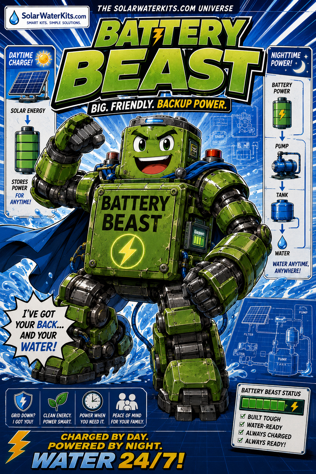 Battery Beast portrait.