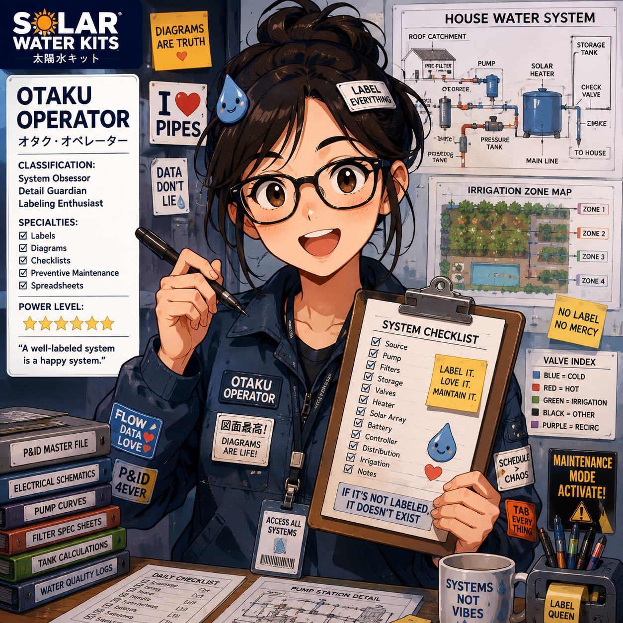 Otaku Operator portrait.
