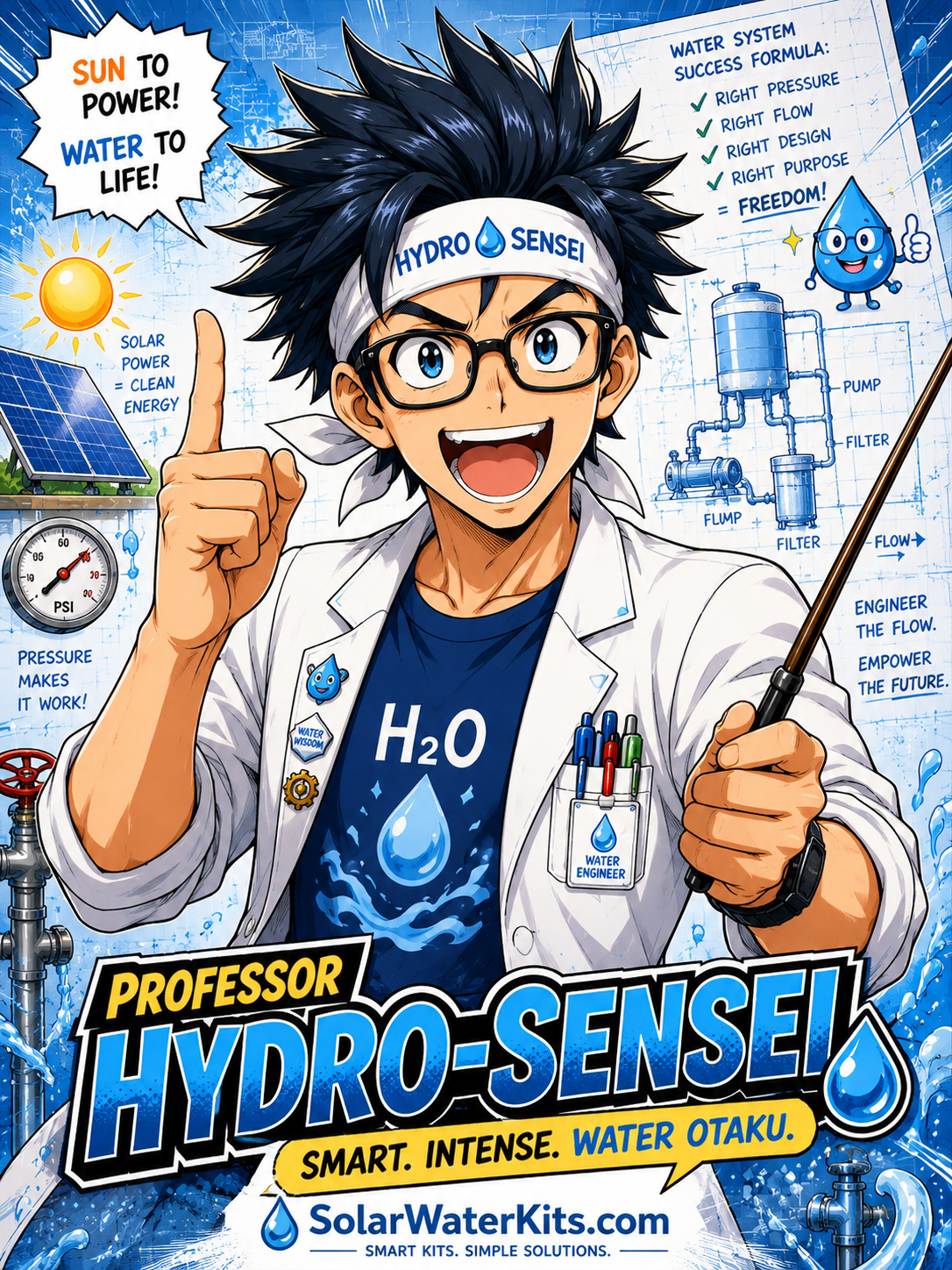 Professor Hydro-Sensei portrait.