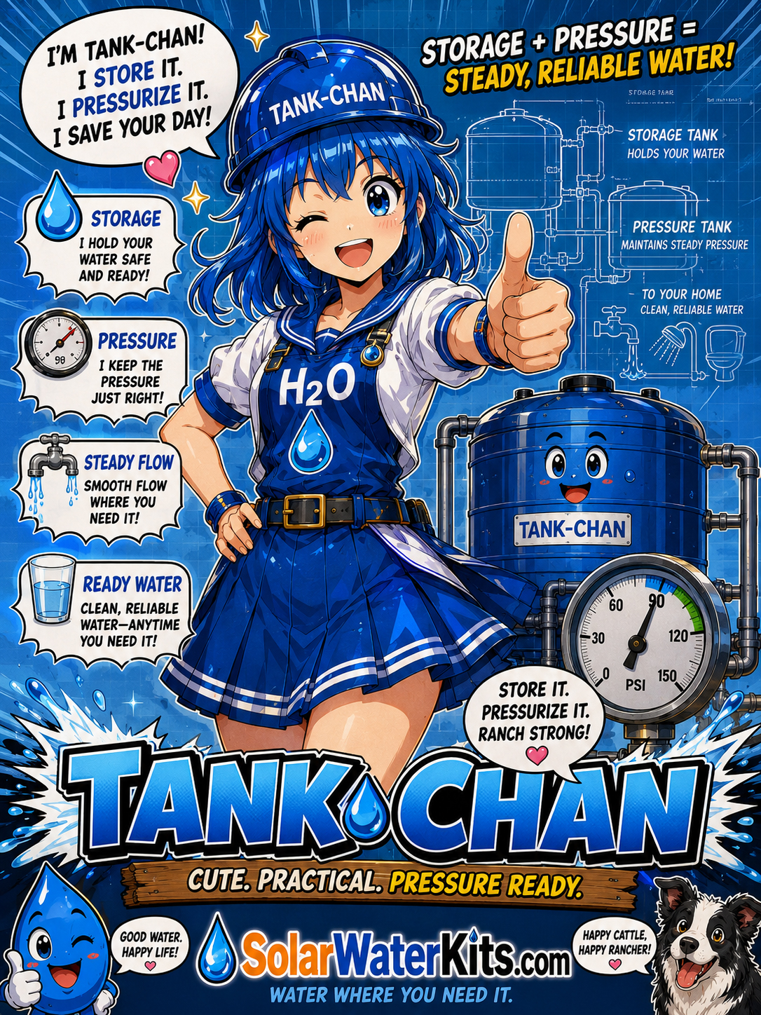 Tank-chan portrait.